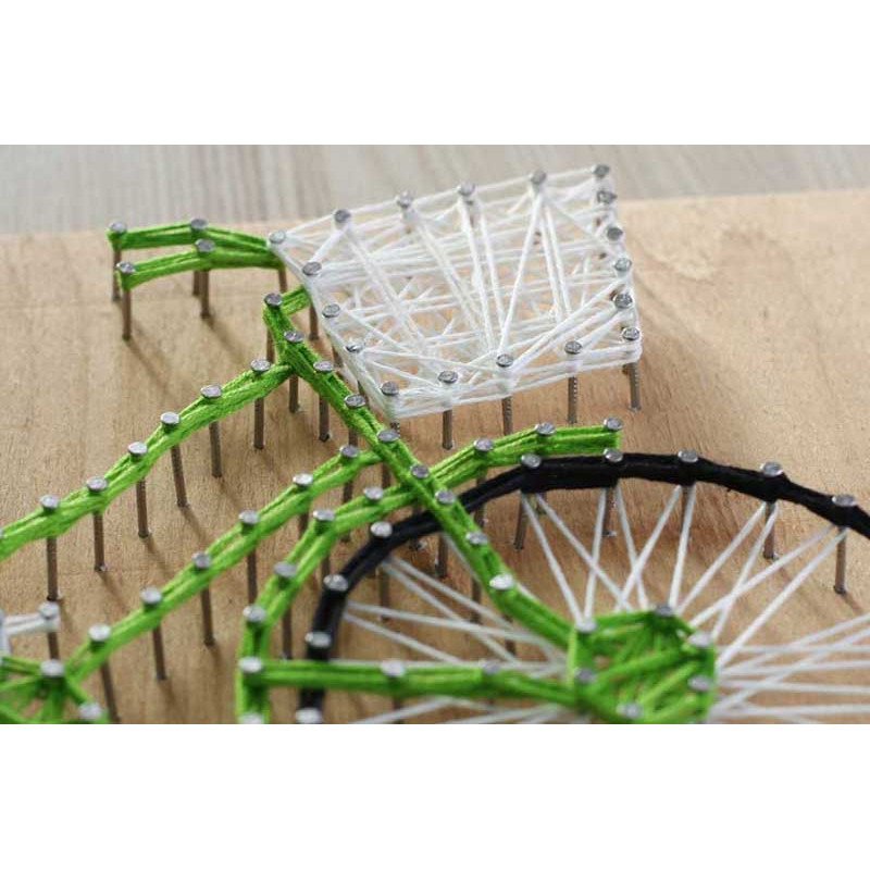 Kits for creativity string art Abris Art ABC-011 Bicycle