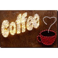Kits for creativity string art Abris Art ABC-012 Coffee