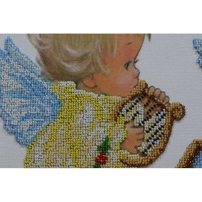 MICRObead embroidery kit Abris Art ABM-006 Lullaby of an angel