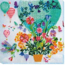 Mid-sized bead embroidery kit Abris Art AMB-005 Everything for you