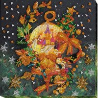 Mid-sized bead embroidery kit Abris Art AMB-006 The tale comes to life
