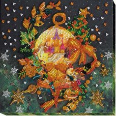 Mid-sized bead embroidery kit Abris Art AMB-006 The tale comes to life