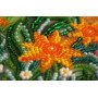 Mid-sized bead embroidery kit Abris Art AMB-009 Earth stars