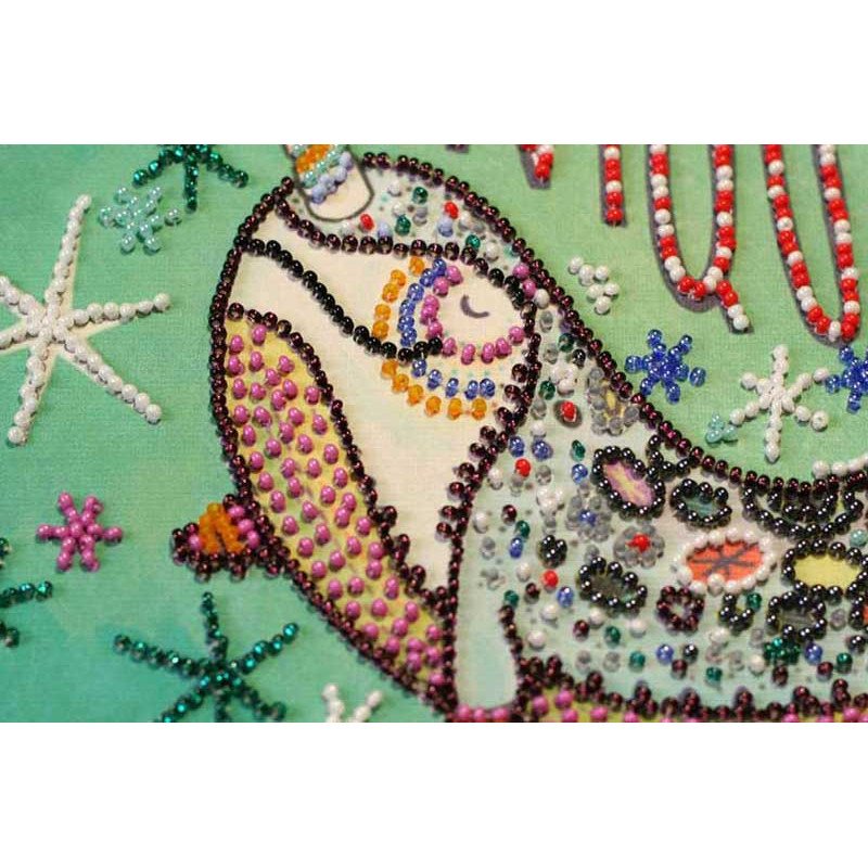 Mid-sized bead embroidery kit Abris Art AMB-053 Unique ...
