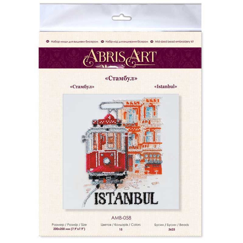 Набір-міді для вишивки бісером Абріс Арт АМВ-058 Стамбул