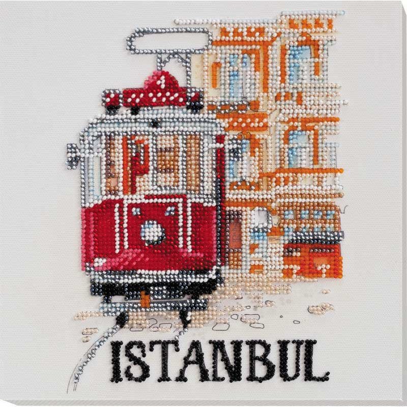 Mid-sized bead embroidery kit Abris Art AMB-058 Istanbul