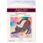 Набір-міді для вишивки бісером Абріс Арт АМВ-060 Грайливий кошеня