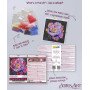 Mid-sized bead embroidery kit Abris Art AMB-104 Time to bloom