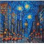 Mid-sized bead embroidery kit Abris Art AMB-121 Rhythm of life