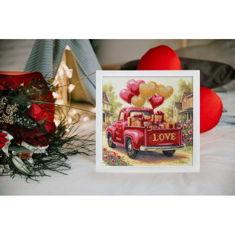 Набір-міді для вишивки бісером Абріс Арт АМВ-132 Даруй кохання