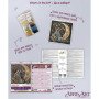Mid-sized bead embroidery kit Abris Art AMB-151 I Will Paint the Stars for You