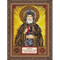 The kit for a bead stiching mini icons of saints Saint Oleg Abris Art AAM-018