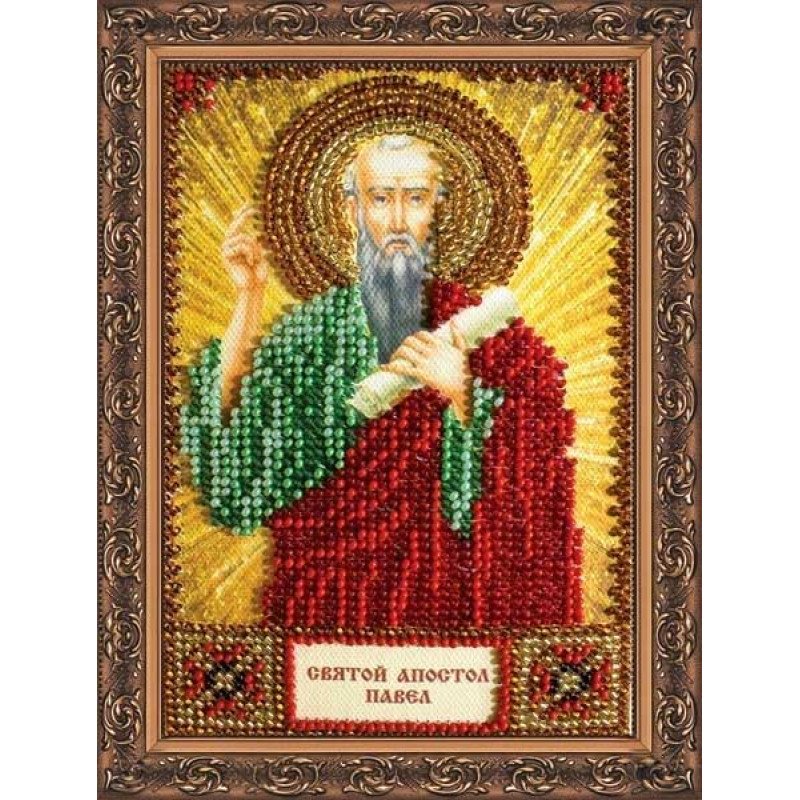 Набір для вишивання бісером іменної міні-ікони Святий Павло Абріс Арт ААМ-022