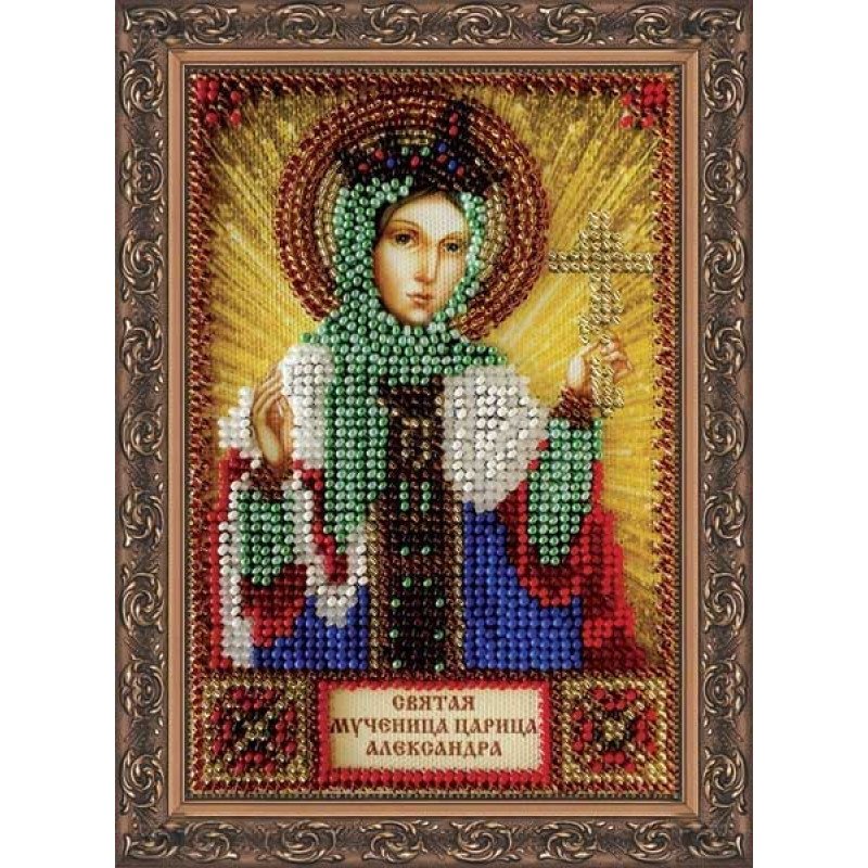 Набір для вишивання бісером іменної міні-ікони Свята Олександра Абріс Арт ААМ-034