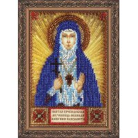 Набір для вишивання бісером іменної міні-ікони Свята Єлизавета Абріс Арт ААМ-037