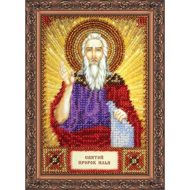 Набір для вишивання бісером іменної міні-ікони Святий Ілля Абріс Арт ААМ-041