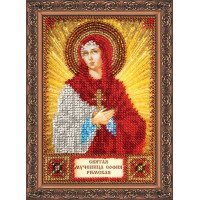 The kit for a bead stiching mini icons of saints St. Sofia Abris Art AAM-048