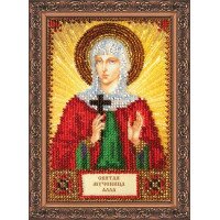 The kit for a bead stiching mini icons of saints St. Alla Abris Art AAM-062