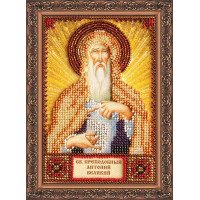 The kit for a bead stiching mini icons of saints Saint Anthony Abris Art AAM-063
