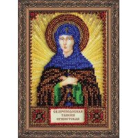 The kit for a bead stiching mini icons of saints Holy Taisia Abris Art AAM-082