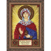 The kit for a bead stiching mini icons of saints St. John (Jeanne, Jan) Abris Art AAM-088