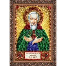Набор для вышивки бисером именной мини-иконы Святой Иосиф Абрис Арт ААМ-089