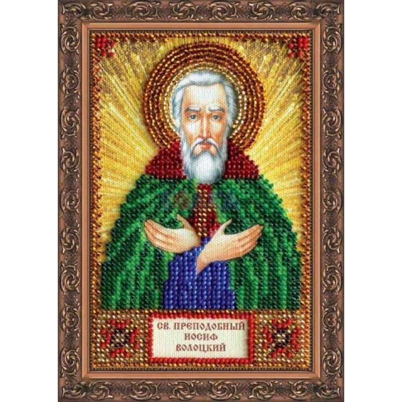 Набір для вишивання бісером іменної міні-ікони Святий Йосиф Абріс Арт ААМ-089