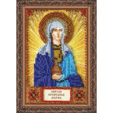 The kit for a bead stiching mini icons of saints Saint Marfa Abris Art AAM-094