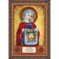Набор для вышивки бисером именной мини-иконы Святая Вероника Абрис Арт ААМ-096