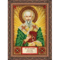 The kit for a bead stiching mini icons of saints Saint Rustic (Ruslan) Abris Art AAM-108