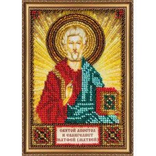 Набір для вишивання бісером іменної міні-ікони Святий Матвій (Матвій) Абріс Арт ААМ-134