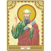 Схема для вышивки иконы бисером  Святой Павел Абрис Арт АСК-022