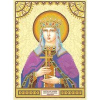 Схема для вишивання ікони бісером Свята Людмила Абріс Арт АСК-050