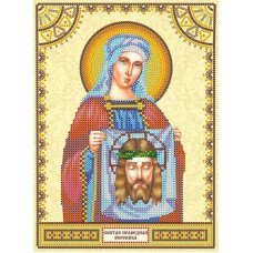 Схема для вышивки иконы бисером  Святая Вероника Абрис Арт АСК-096