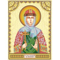 Charts icons for beading Saint Juliana (Uliana) Abris Art ACK-097