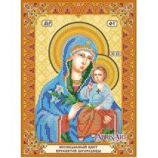 Charts icons for beading Icon of the Blessed Virgin Mary Fadeless Color Abris Art ACK-143