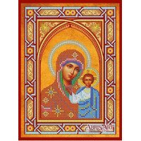 Charts icons for beading Icon of the Blessed Virgin of Kazan Abris Art ACK-144