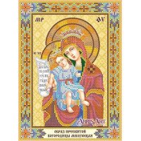 Схема для вышивки иконы бисером  Икона Пресвятой Богородицы Милующая Абрис Арт АСК-145