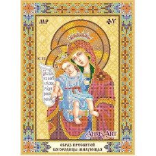 Charts icons for beading Icon of the Blessed Virgin Mary Abris Art ACK-145