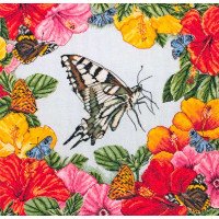 Набор для вышивки крестом Anchor 5678000-01225 Весенние бабочки