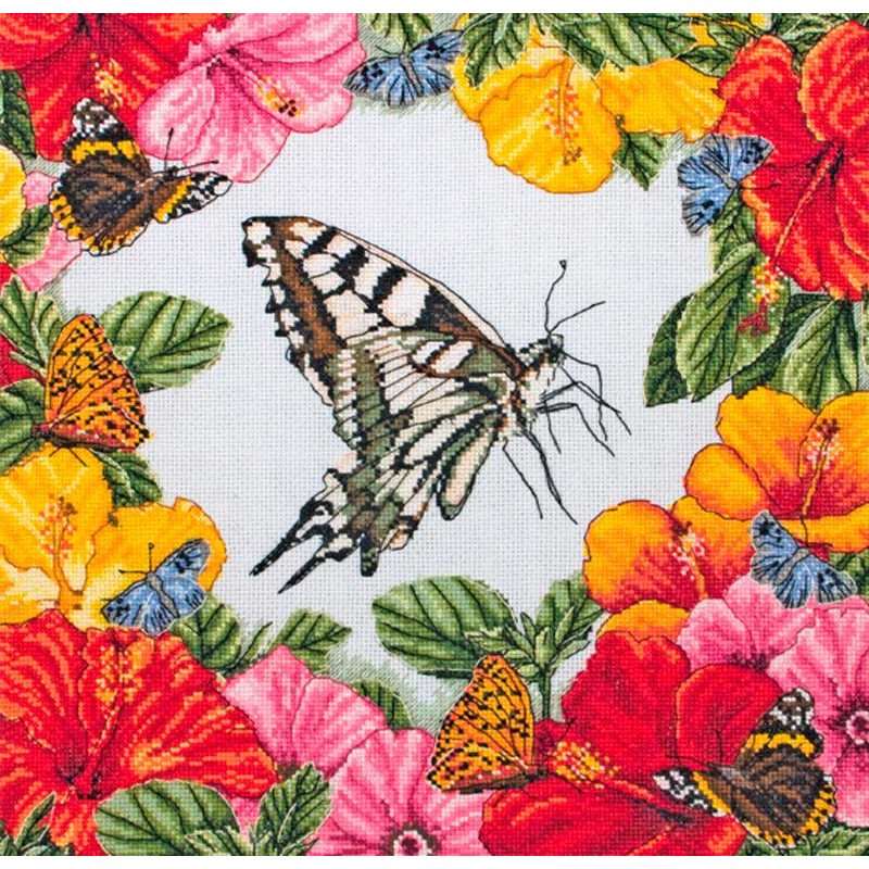Набір для вишивання хрестиком Anchor 5678000-01225 Весняні метелики
