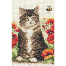 Cross Stitch Kits Anchor AK120 Cat and bee