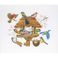 Cross Stitch Kits Anchor APC942 Bird table