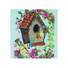 Cross Stitch Kits Anchor PCE742 The Bird House