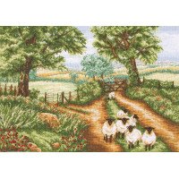 Cross Stitch Kits Anchor PCE948 Down the track