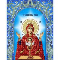 Схема для вишивання бісером А-строчка АС4-036 Ікона Божа Матір Ненапивана Чаша