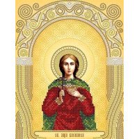 Pattern beading A-strochka AC4-039 Icon of Holy Martyr Vasilisa