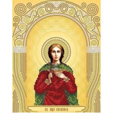 Pattern beading A-strochka AC4-039 Icon of Holy Martyr Vasilisa