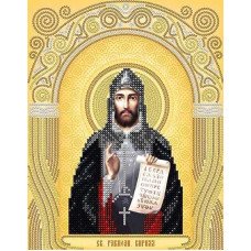 Cхема для вышивки бисером  А-строчка АС4-044 Икона Святой Равноапостольный Кирилл