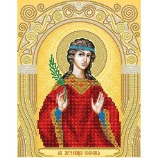 Pattern beading A-strochka AC4-089 Icon of St. Martyr Solomiya